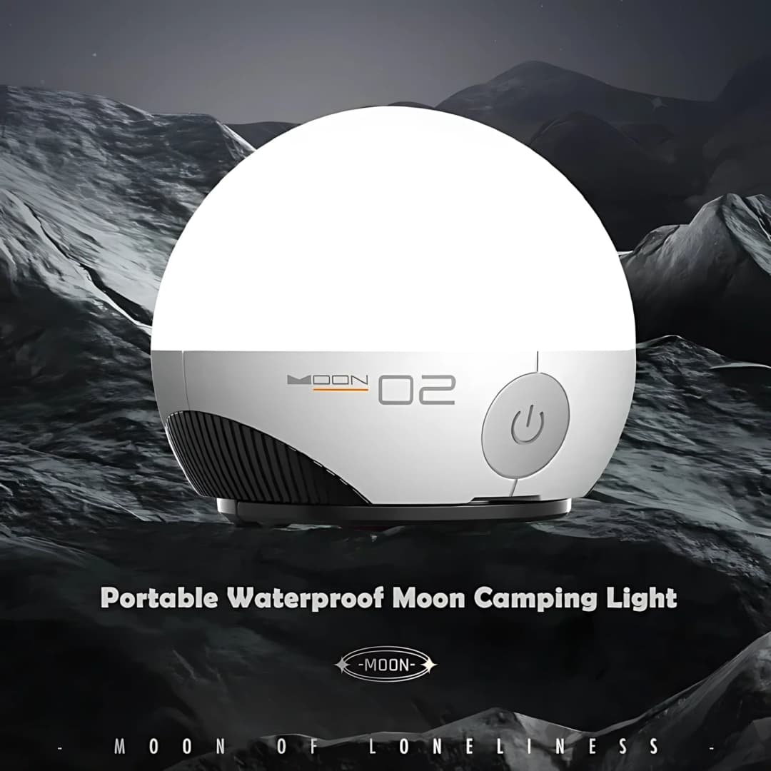Portable 5200mAh RGB Camping Lantern - Magnetic Base, Sliding Color Control, Waterproof Type-C Rechargeable For Camping/Hiking/Home