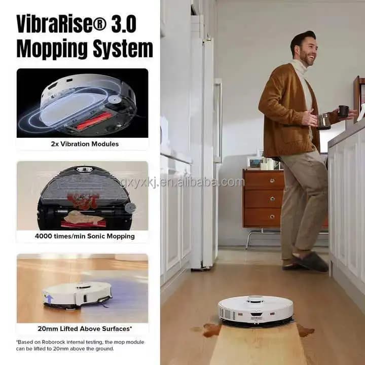 Global Version Roborock S8 MaxV Ultra Electric Robotic Sweeper Vacuum Cleaner Aspirateur Aspiradora Efficient Robot Vacuums - 2