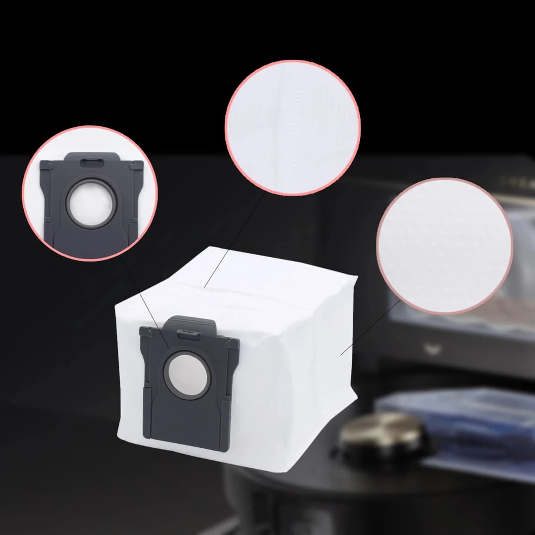 Original Dreame X40 Ultra / L40 ultra / X50 Ultra / L10s Pro Ultra Heat Robot Vacuum Dust Bag Replacement Bags Accessories - 4