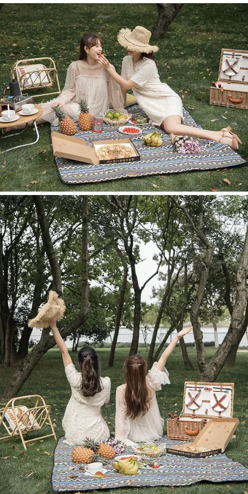 Naturehike-Portable Thickened Picnic Mat, Washing Blanket, Tent Mats, Outdoor Camping, Hiking Sleeping Pad - 6