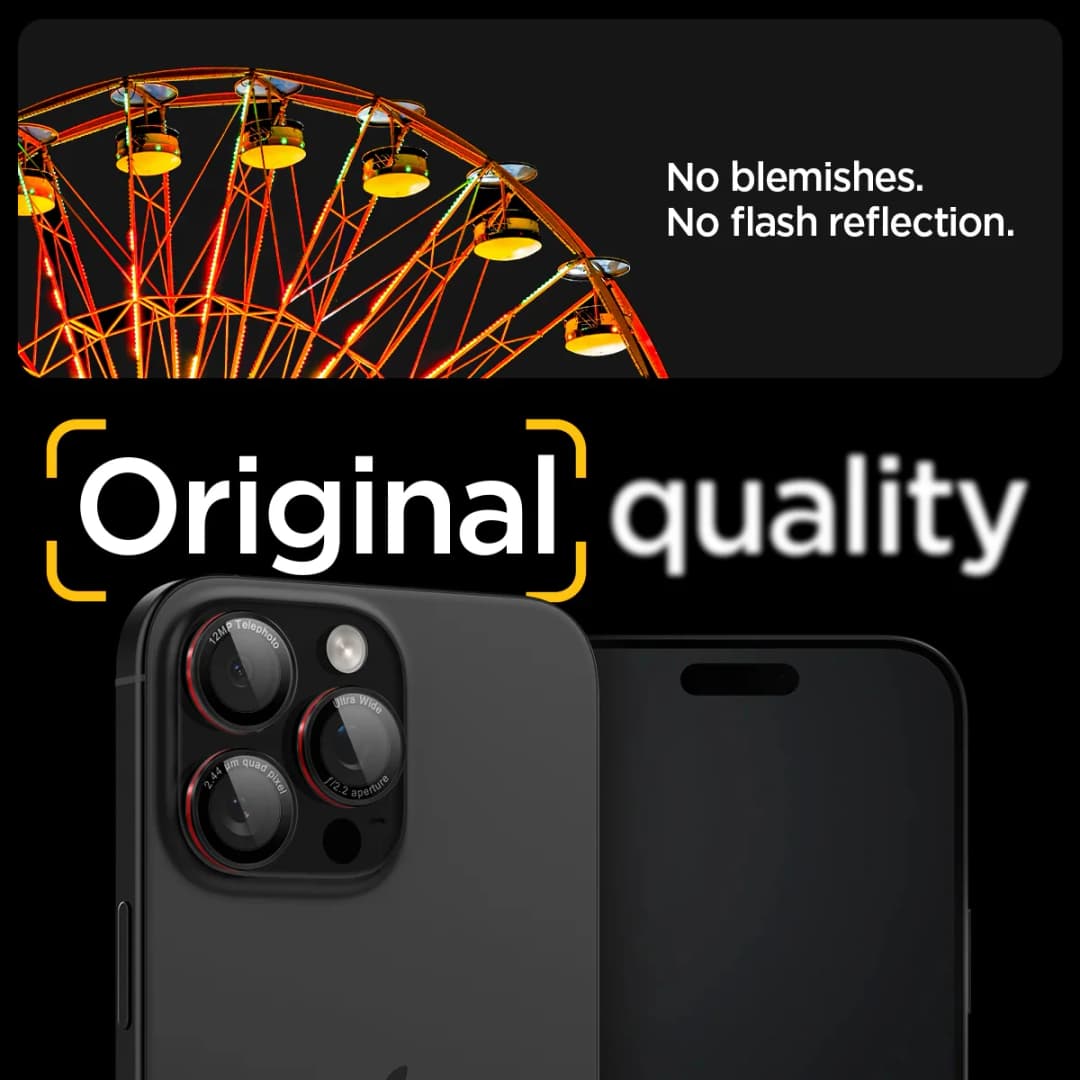 2PCS Spigen Glas.tR EZ Fit Optik Pro Lens Protector For iPhone 17 Air 16 15 14 17 Pro Max 16 Plus 15 Plus 14 Plus 17 Pro 16 Pro - 5