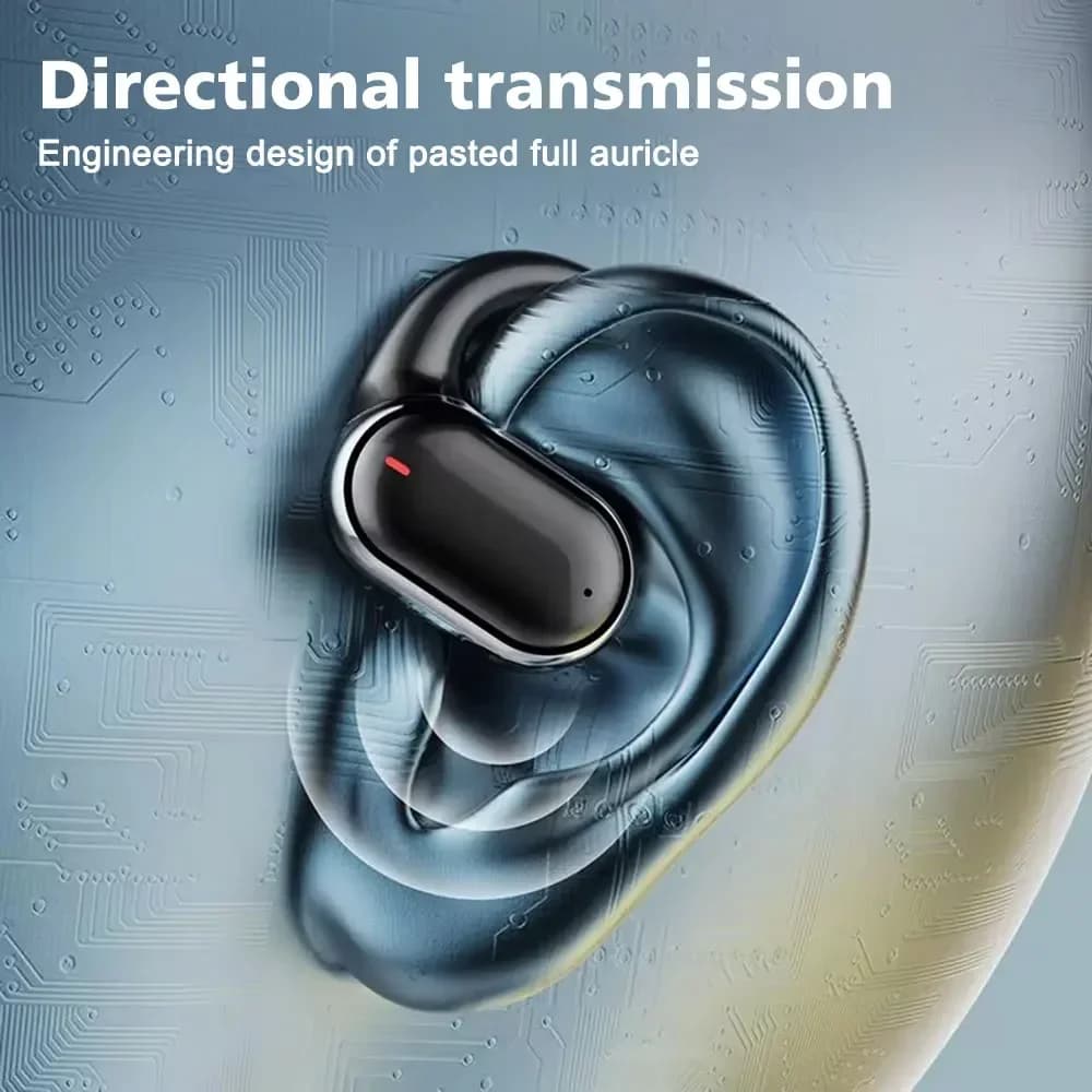 سماعات أذن X91 OWS مع خطاف أذن بلوتوث 5.3 زمن وصول منخفض سماعة رأس رياضية للألعاب ستيريو HiFi سماعات أذن لتقليل الضوضاء - 3