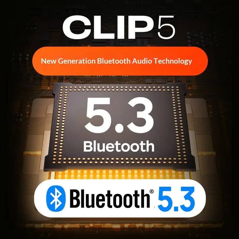 سماعة JBL Clip 5 جديدة تمامًا مقاومة للماء حتى مستوى IP67 الرسمي للاستخدام الخارجي الاحترافي - 6