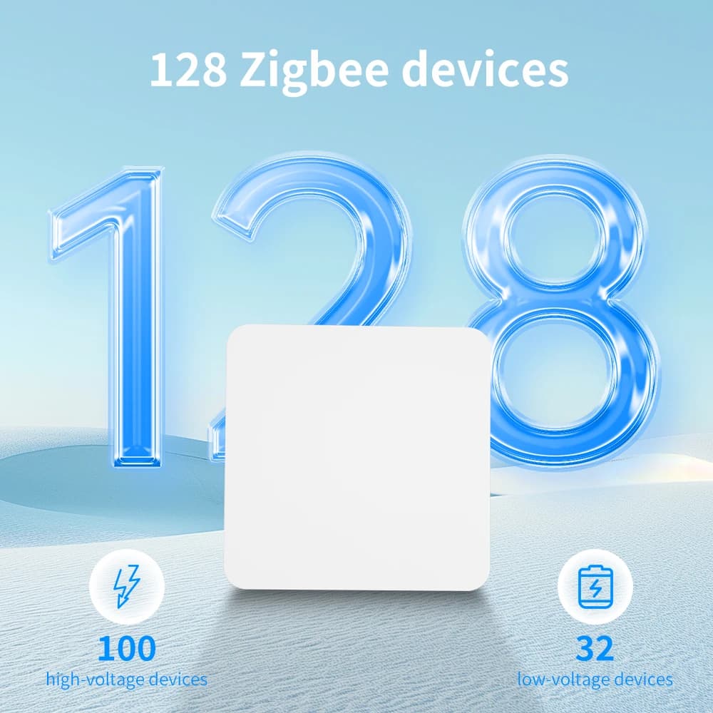 Tuya Zigbee Hub Smart Home Control Panel Wired Gateway Automation Residential Smart Life Control Supports Alexa - 2