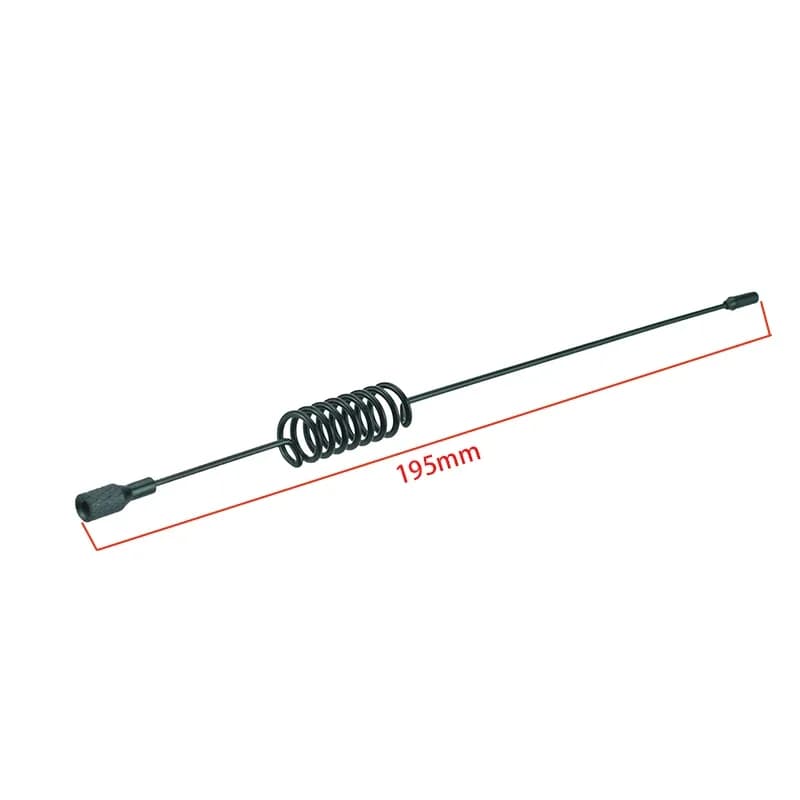 Metal Simulation Antenna Mood Piece Decoration for 1/10 1/18 1/24 RC Crawler Car Traxxas TRX4M TRX4 Bronco Defender RC4WD SCX24 - 2