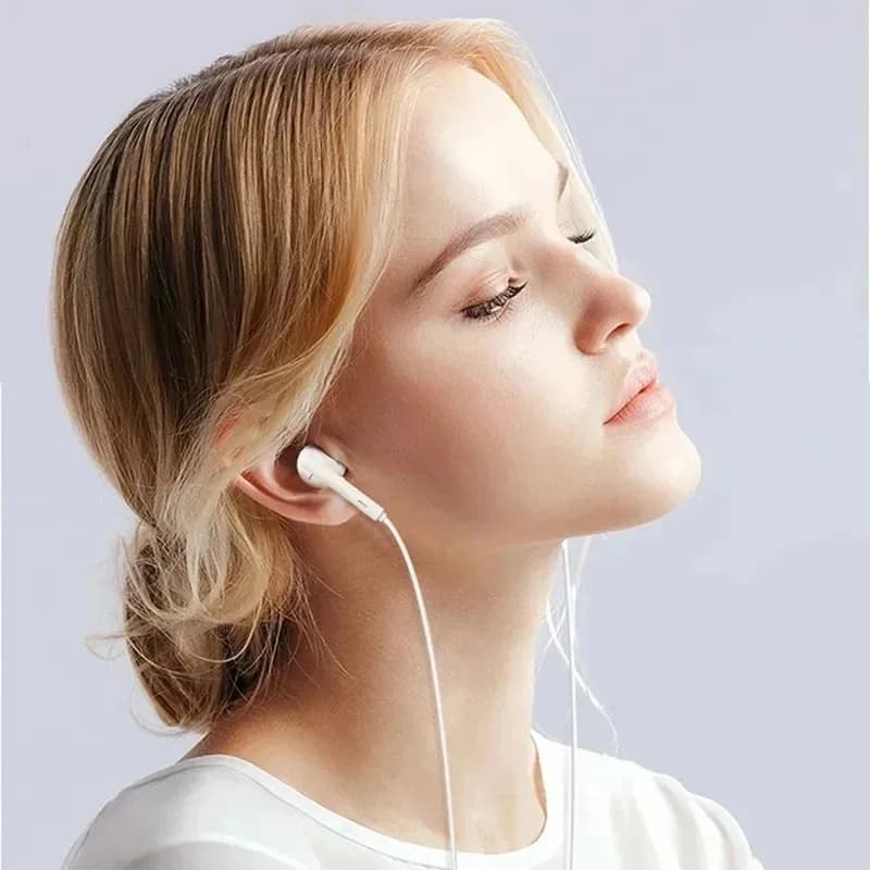 سماعات أصلية لهاتف أبل آيفون 16 15 14 13 11 12 Pro Max Plus داخل الأذن Lightning 3.5 مللي متر ملحقات سماعات بلوتوث سلكية - 6