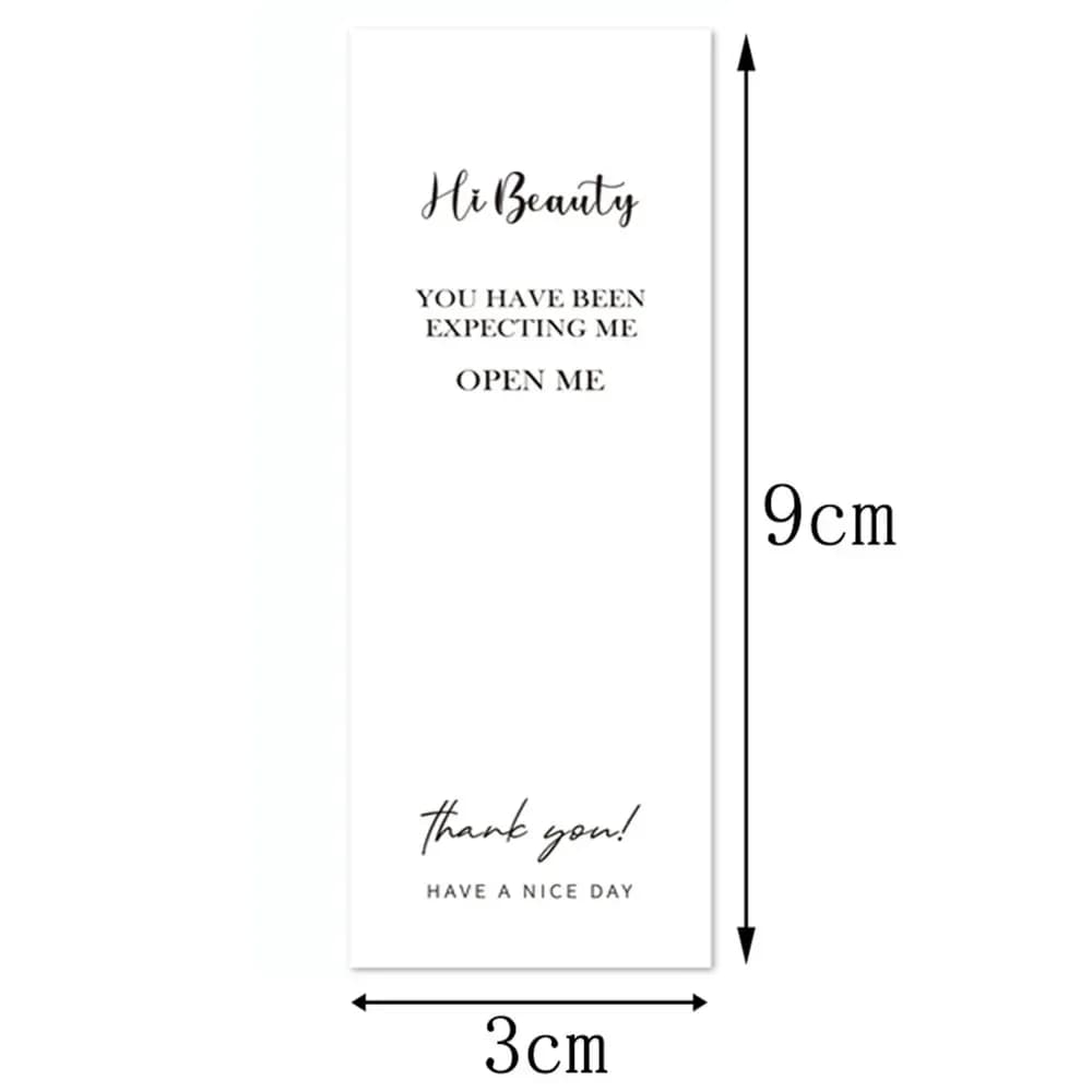 100pcs/roll Pink You've Got Great Taste Stickers for Small Buisness Package Thank You Sticker Decals for Baking Gift Retail Bag - 3