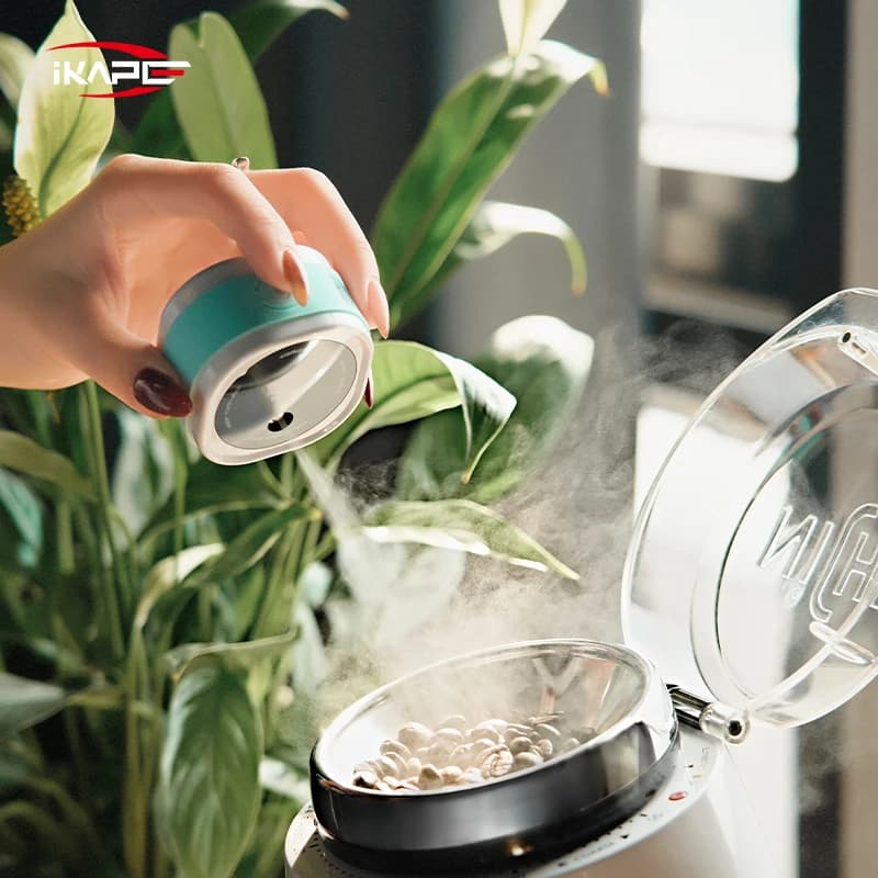 مرذاذ حبوب القهوة من IKAPE، إكسسوارات ماكينة الإسبريسو، زجاجة رش مضادة للكهرباء الساكنة سعة 20 مل، أداة قهوة للاستخدام المنزلي والتجاري - 5