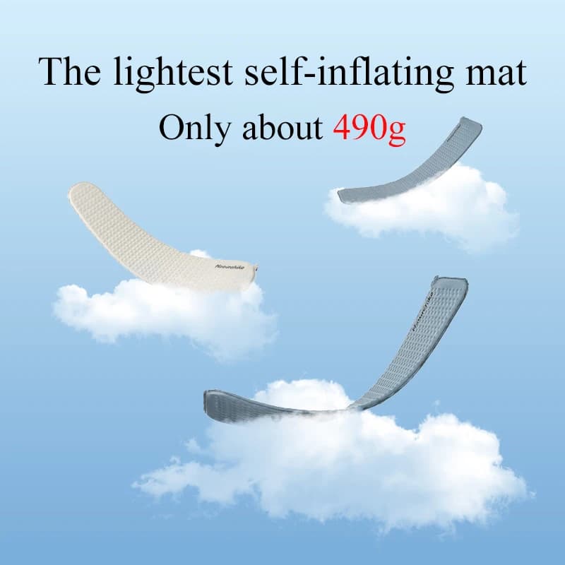 Naturehike Air Mattress Ultralight Folding Quick Self Inflating Inflatable Bed Portable Spong Mat Camping Inflatable Mattress - 3