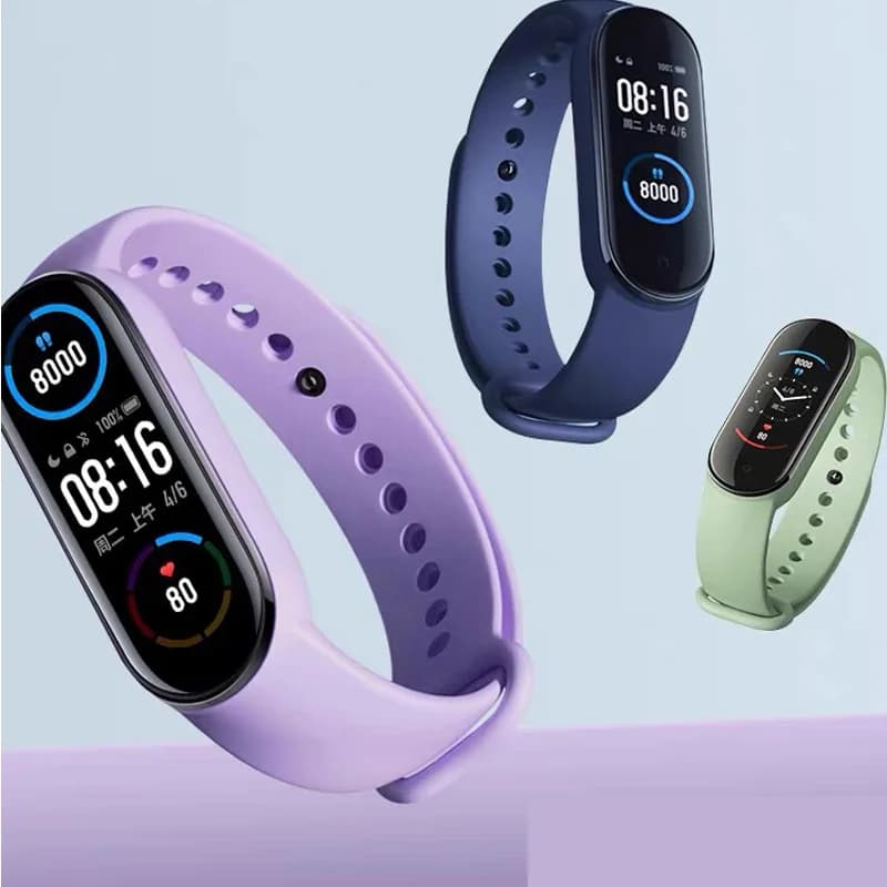 أساور ساعة لجهاز Xiaomi Mi Band 7 6 5 4 3 سوار معصم جديد من السيليكون سوار رياضي إكسسوارات ساعة ذكية Mi Band 7 6 5