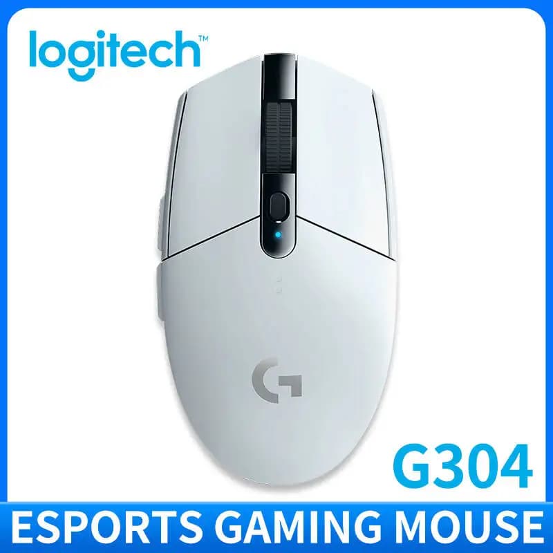ماوس الألعاب اللاسلكي Logitech G305/G304، تقنية LIGHTSPEED بدون تأخير 1 مللي ثانية، مستشعر HERO بدقة 12000 نقطة لكل بوصة، 6 أزرار قابلة للبرمجة، بطارية تدوم حتى 250 ساعة لأجهزة الكمبيوتر الشخصي وماك - 4