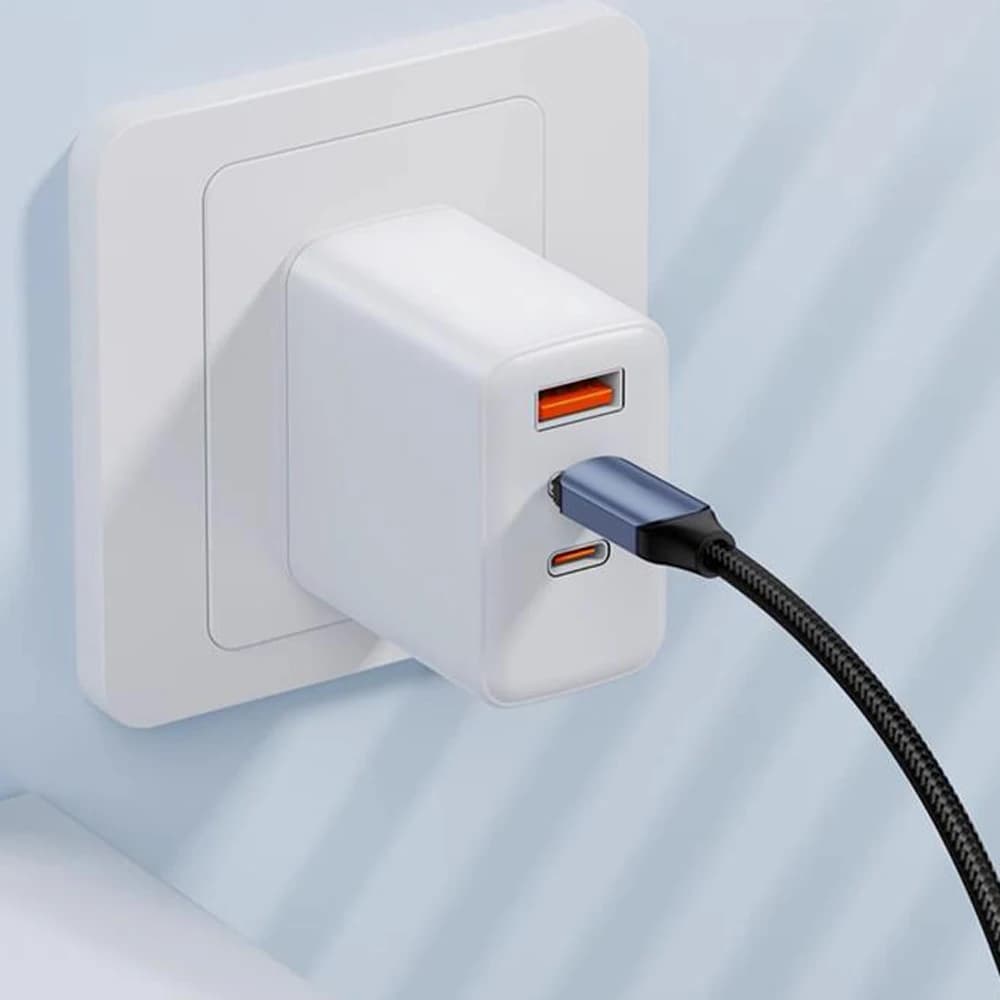 100 واط 1 متر/2 متر نوع C إلى نوع C PD شحن سريع شاحن سريع USB C إلى USB C كابل عرض ل Xiaomi POCO هواوي سلك بيانات - 3