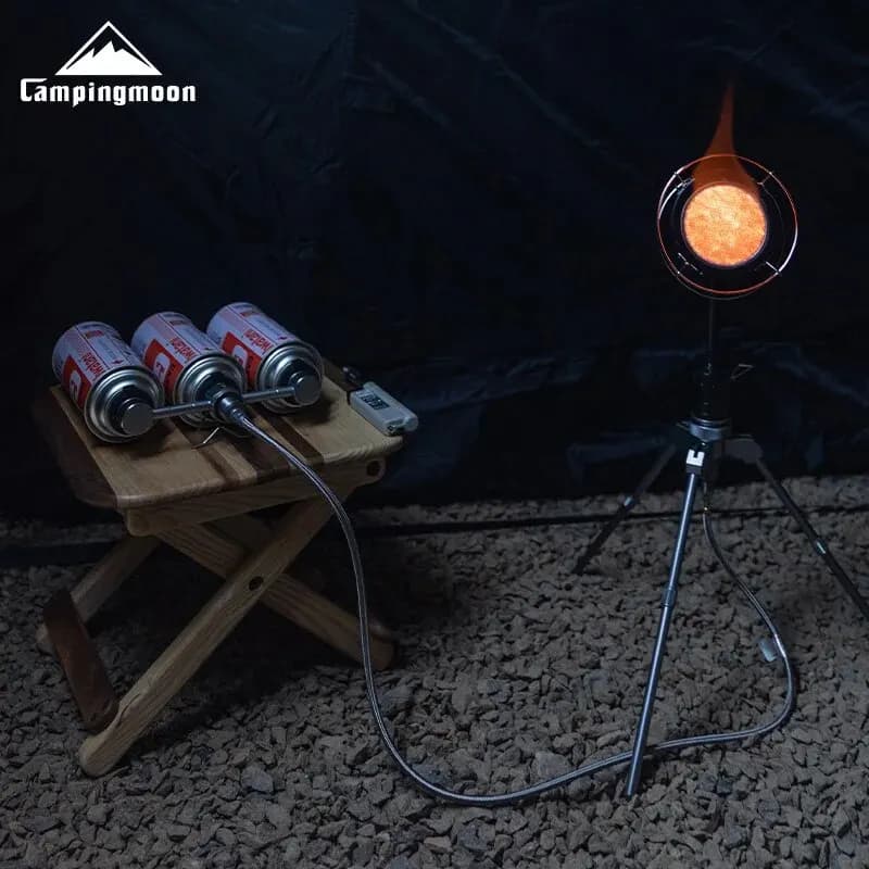 CAMPINGMOON Outdoor Camping 1PCS Alloy Three To One Adapter Z30 Gas Tank Stove Adapter Three Gas Tank Adapter - 5