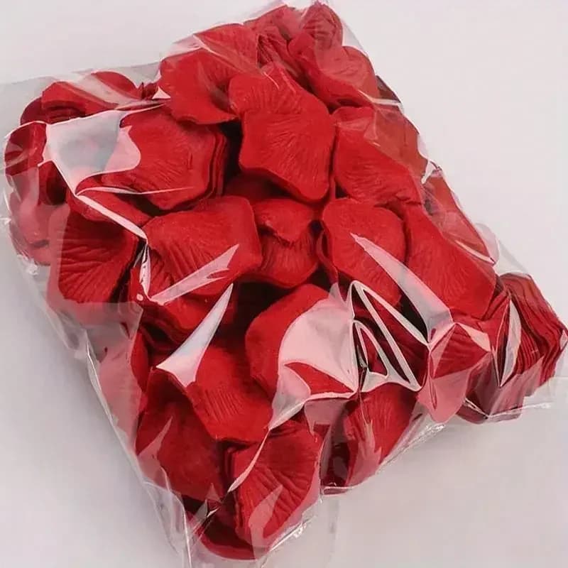 5000/100Pcs Artificial Fake Rose Petals Colorful Simulation Silk Rose Petal For Valentines Day Wedding Party Romantic Decoration - 2