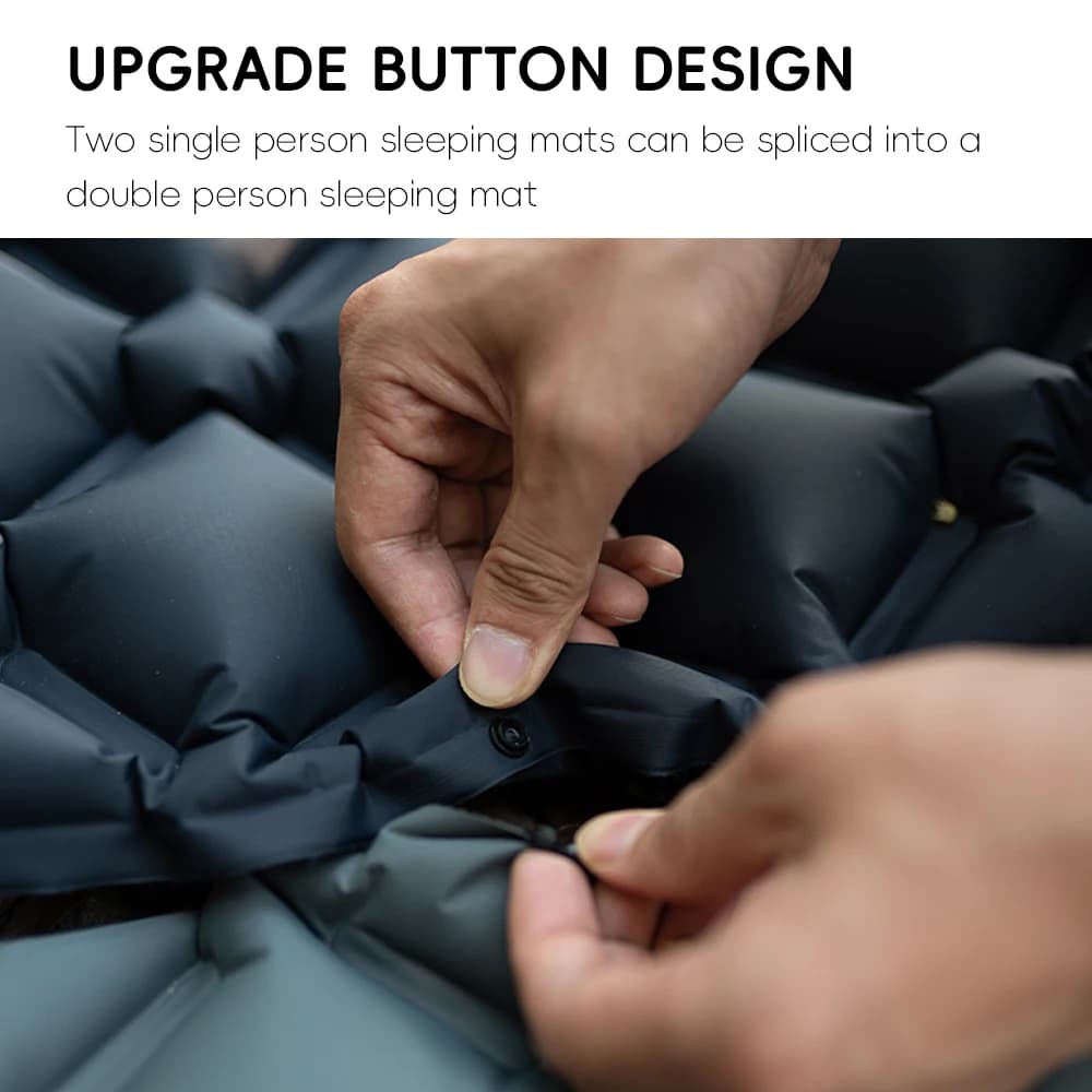 TARKA Inflatable Camping Mats Air Mattress With Pillow Outdoor Tourist Sleeping Pad Self-Inflating Mattress For Hiking Climbing - 4