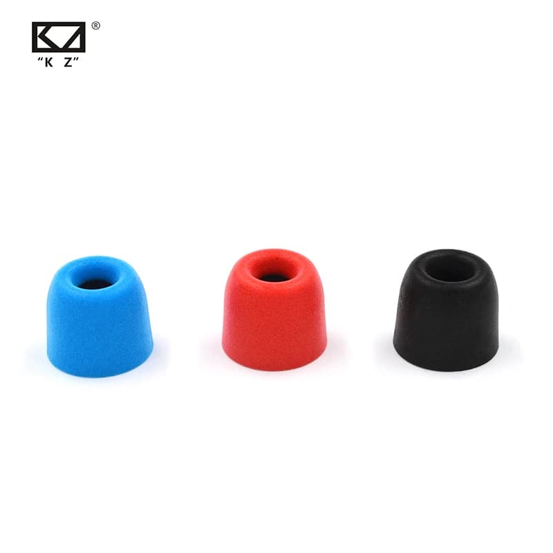 KZ 3 أزواج (6 قطع) عازل للضوضاء مريح رغوة الذاكرة نصائح الأذن وسادات الأذن سماعات الأذن لسماعات الأذن في سماعات الرأس KZ ZSX EDXPro PR3 - 2