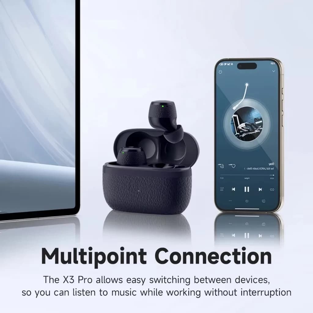 Edifier T30 Active Noise Cancellation Bluetooth Earphone Wireless Headphones Bluetooth 5.4 IP54 Water proof 22H Playtime - 6