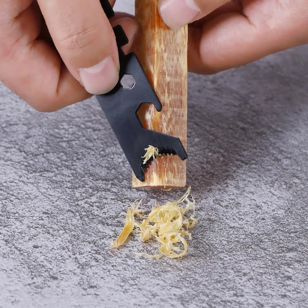 Rafford 2Pcs Pure natural ignition matches pine wood kindling matches outdoor fire making tools outdoor camping survival tools - 3