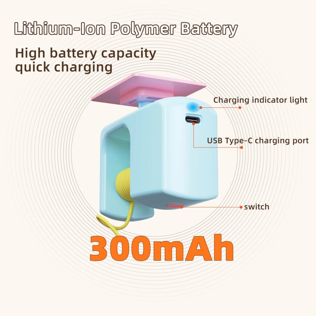 لعبة ريشة أرجوحة تلقائية للقطة لعبة ذكية معلقة على الباب مشاكس كهربائي للحيوانات الأليفة ترفيه ذاتي للقطط المنزلية - 5
