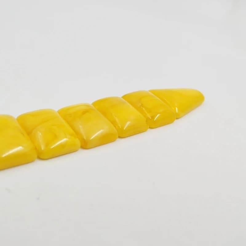 إكسسوارات عصرية تركية من الراتنج الأصفر اليوناني في اليد هدية عيد رمضان - 5