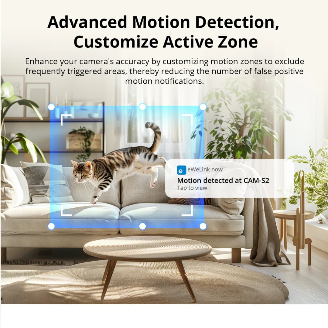 SONOFF CAM Slim Gen2 Smart Home Security Camera 1080P Human Motion Detection Night Vision Audio Auto Track Motion Video Record - 3