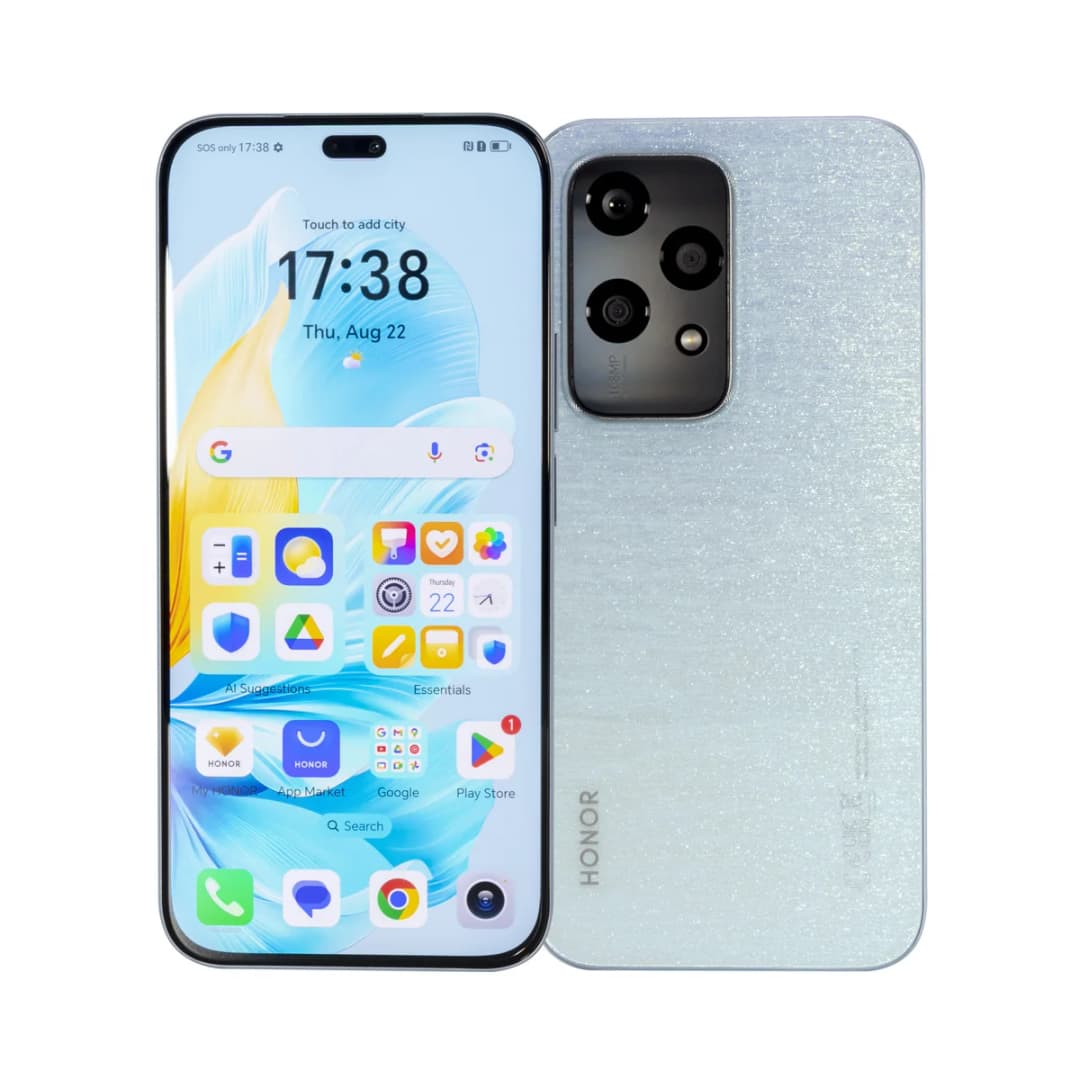 هاتف هونر 200 لايت إصدار عالمي أصلي، ذاكرة قراءة فقط 256 جيجابايت، 5G، معالج ميدياتيك دايمنستي 6080، شاشة AMOLED 6.7 بوصة بمعدل تحديث 90 هرتز، كاميرا رئيسية 108 ميجابكسل - 4