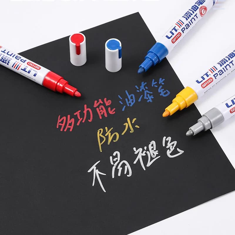 12 لون قلم طلاء الإطارات لسيارات RC الزاحفة 1/10 RC4WD TRX4 المدافع SCX10 90046/47 YIKONG RC4WD 1/14 تamiya مركبة يتم التحكم بها عن بُعد سكانيا 770S - 4