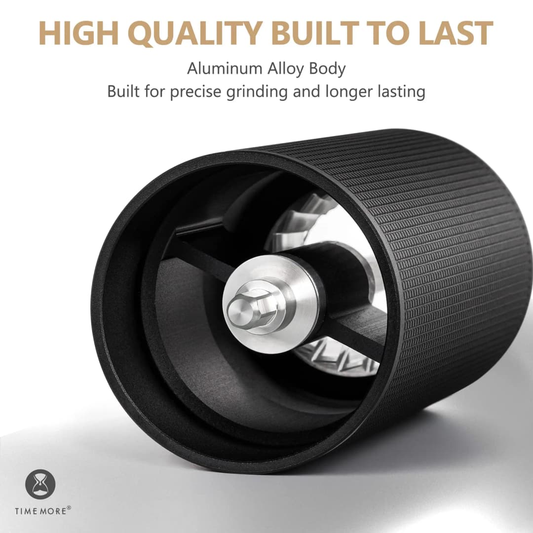 مطحنة قهوة يدوية TIMEMORE Chestnut C3S Pro / C3ESP Pro مع مقبض قابل للطي، مطحنة إسبريسو محمولة مع شفرات S2C - 5