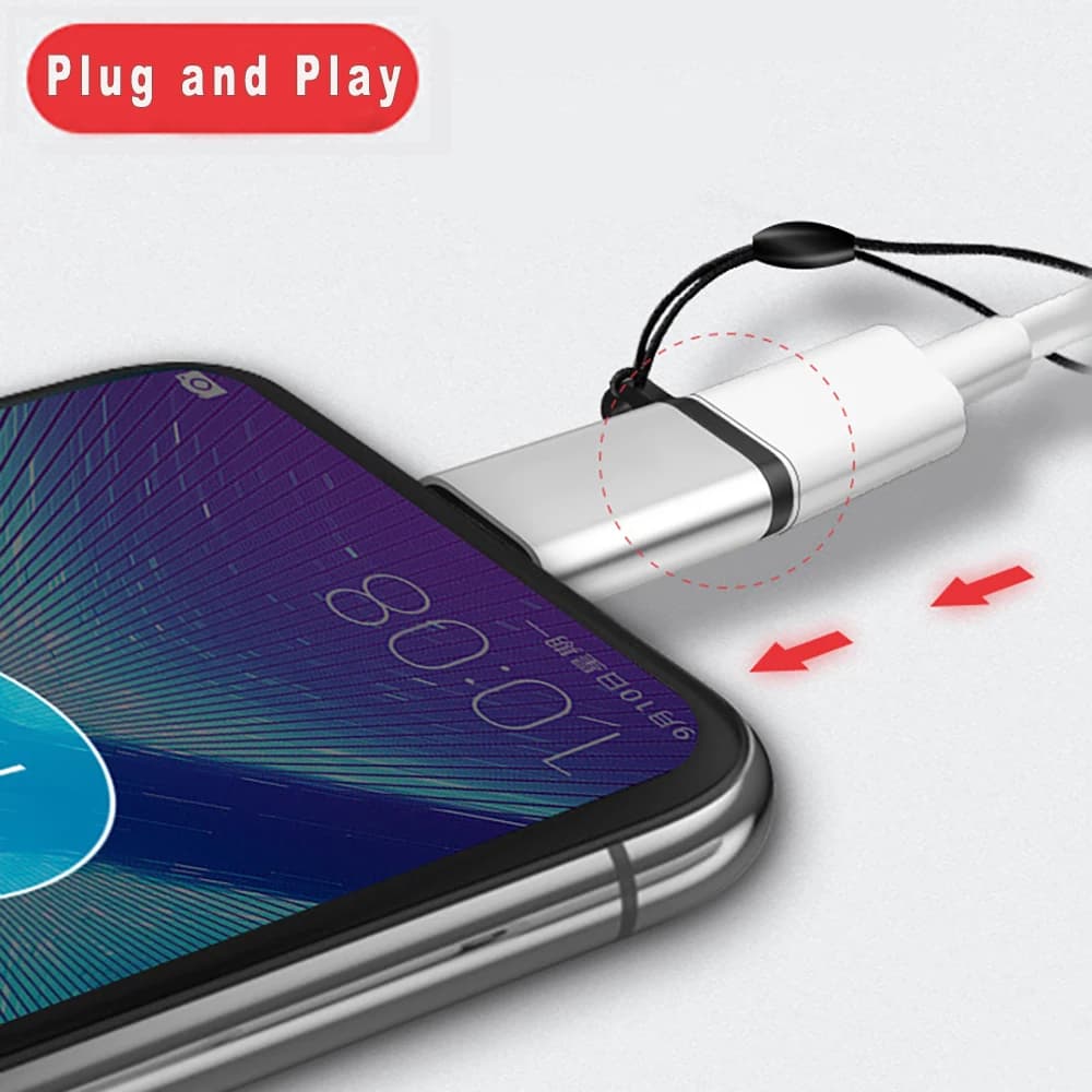 Type C Female To Micro USB Male Android Phone USB Cable Adapter Charger Charging Sycn Otg Converter for Samsung Xiaomi 9 Mi6 Mi5 - 5