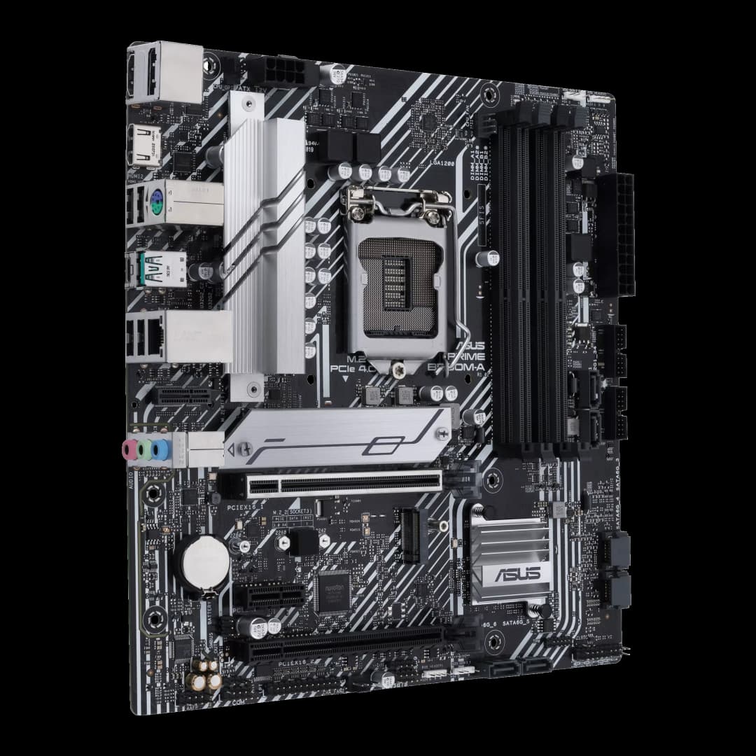 لوحة أم آسوس PRIME B560M-A، مقبس LGA1200، CPU، DDR4 5000 (OC)، شريحة B560، mATX - 4