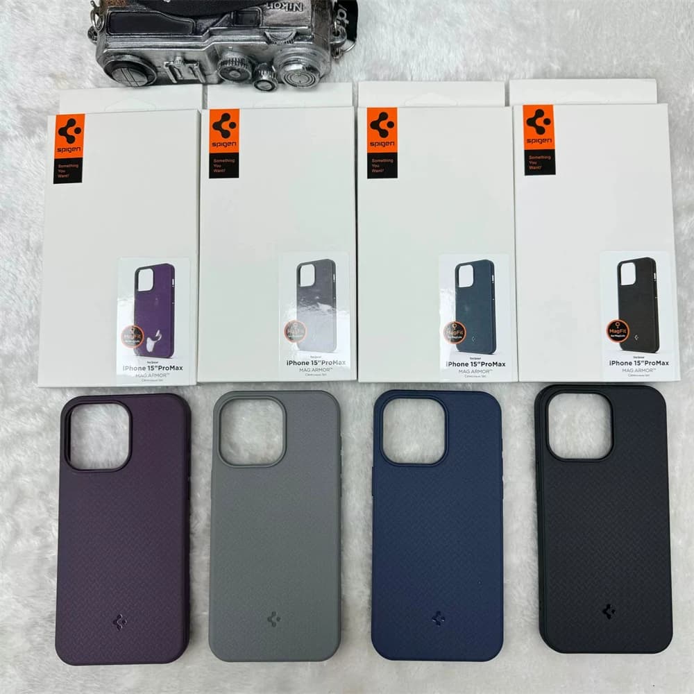 Spigen TPU Matte Magnetic Soft Case For iPhone 17 Pro Max 16 Plus 15 14 13 12 11 Pro Max Air For Magsafe Wireless Charging Cover