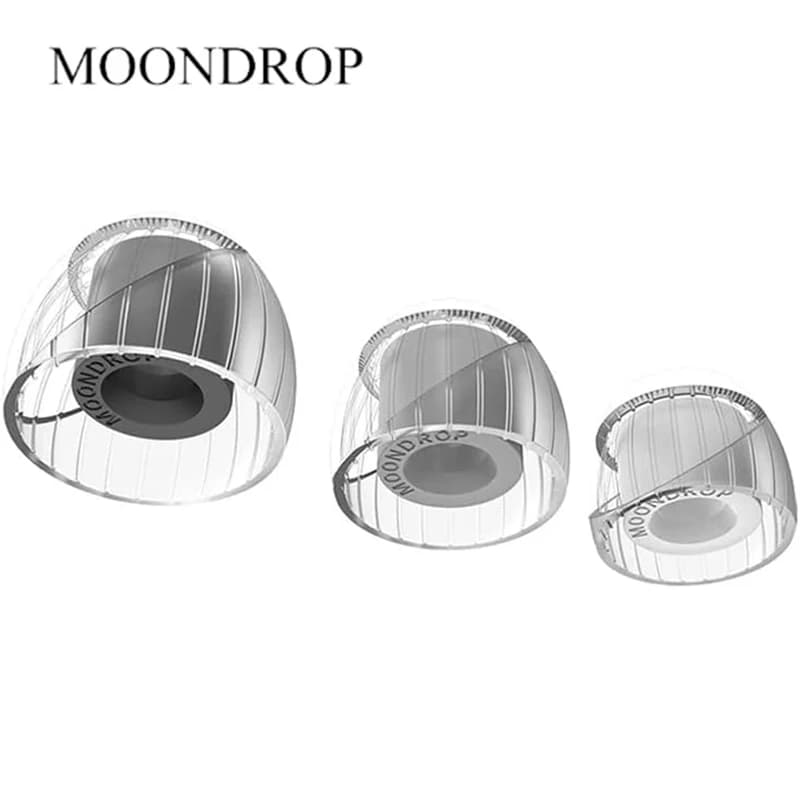نصائح سيليكون لسماعات الأذن MoonDrop Spring، MoonDrop Kato (3 أزواج)
