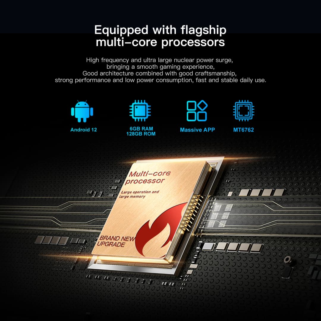 SERVO 19PRO 4G Network Mini Smartphone Android12 OS RAM 6GB ROM 128GB Play Store GPS OTG 3.88" Display 2 SIM Pocket Smart Phones - 5