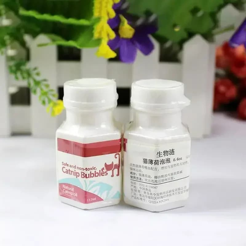 New Catnip Bubbles Cat Catnip Essential Oil Spray Interactive Toys Harmless Funny Bubbles Pet Toys 177ML Dropshipping Classical - 4