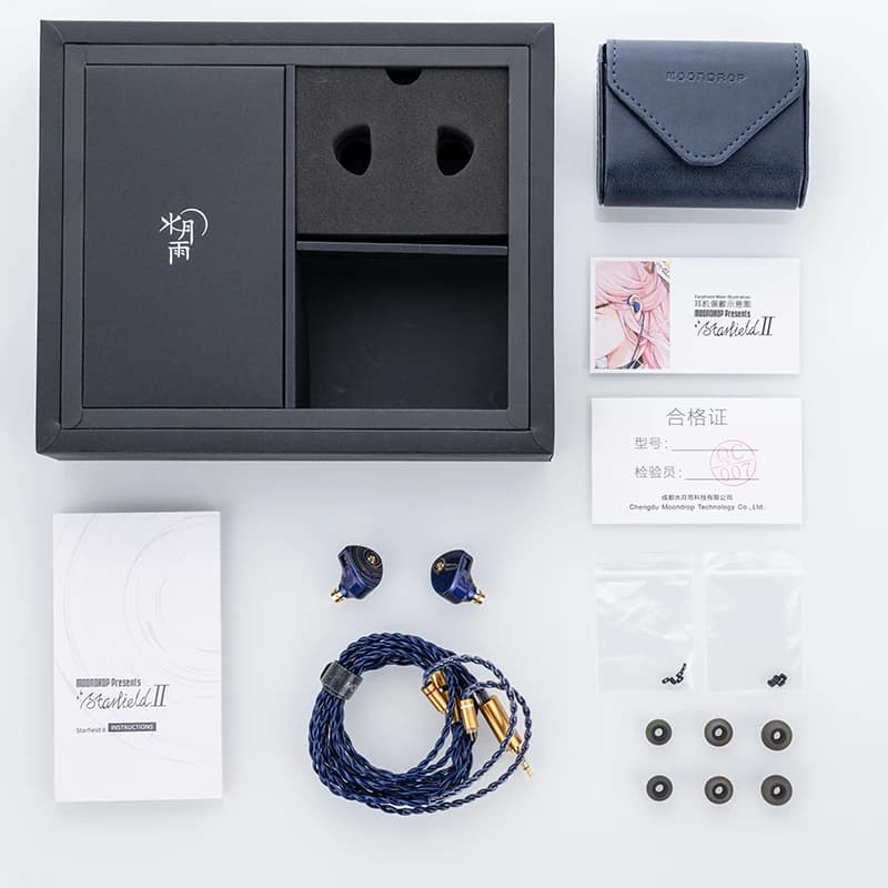MOONDROP Starfield 2 Earphone Dynamic Driver With Lithium-Magnesium In-Ear Headphone with 0.78 2Pin Cable - 5