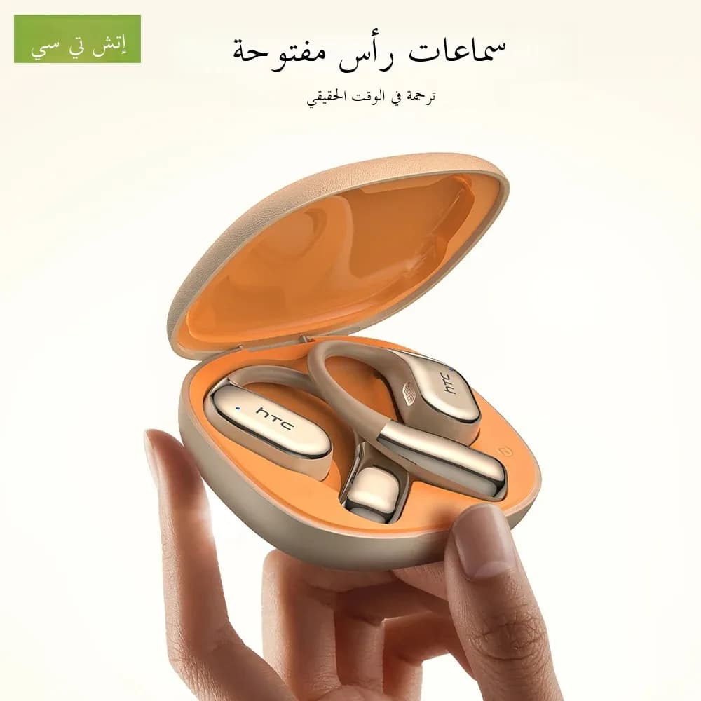 سماعة أذن مترجمة ذكية HTC NE39 سماعات بلوتوث OWS رياضية لاسلكية سماعة أذن مع ميكروفون عمر طويل