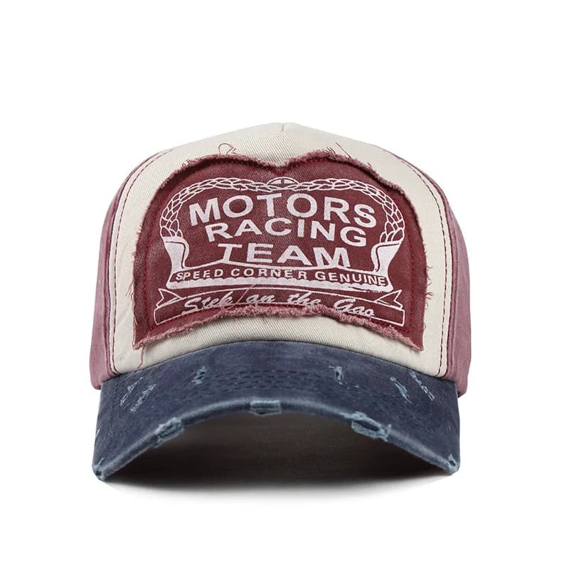 Unisex Washed Cotton Cap Letter Embroidery Baseball Cap For Men Women Streetwear Dad Hats - 2