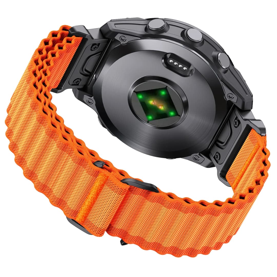 حزام QuickFit بعرض 22mm و26mm لـ Garmin Fenix8 47/51mm و7 و7X Pro و6 و6X و5 و5X Plus مع سوار استبدال بديهي 2 - 2