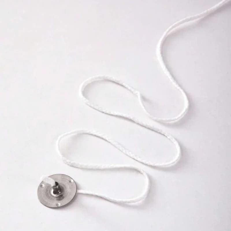 100 قطعة حامل شمعة 61 متر القطن شمعة الفتيل دخاني الروائح أسطواني شمعة الموضوع شمعة صنع عدة DIY بها بنفسك صانع شمعة - 4