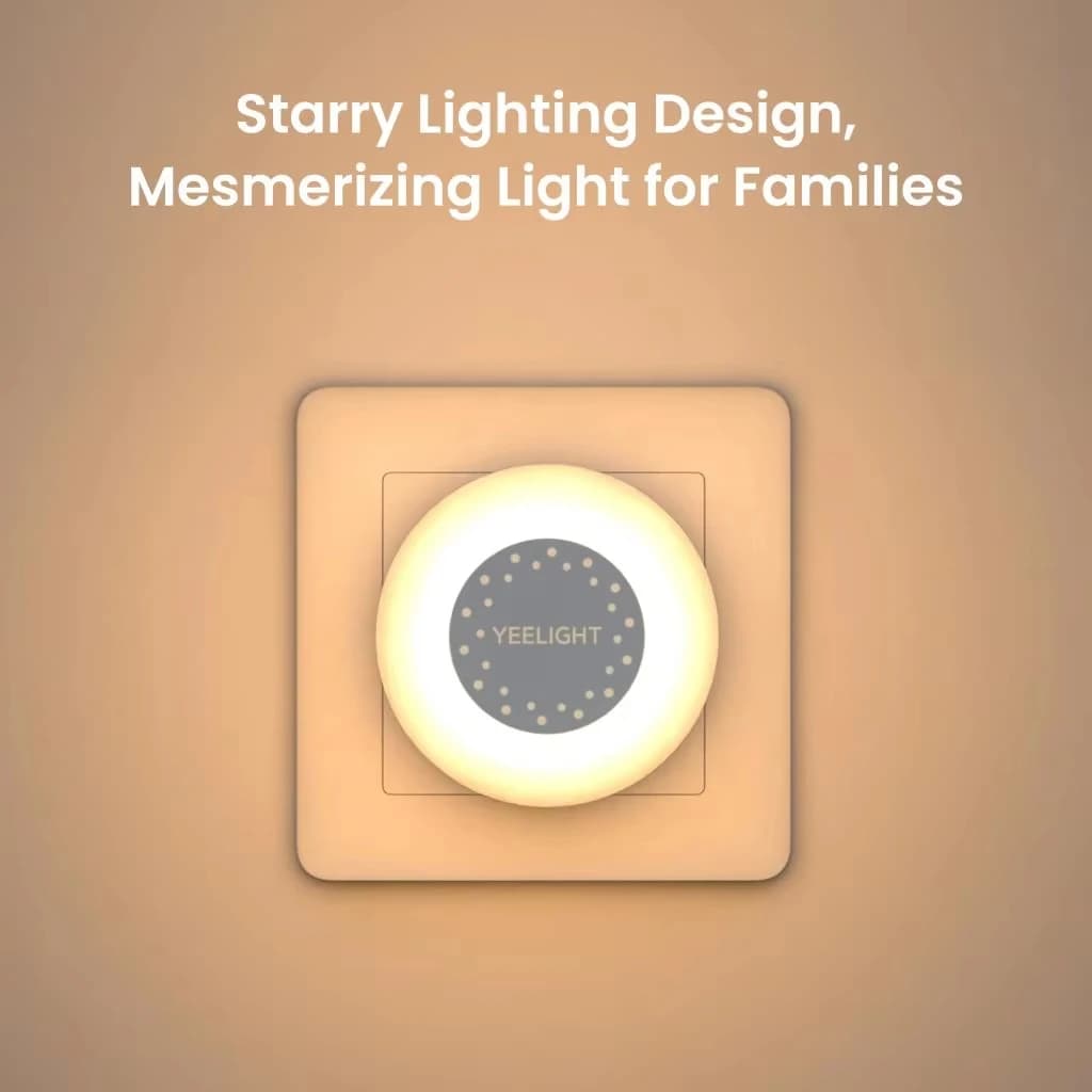 مصباح ليلي يعمل بالإستشعار للضوء وحركة الجسم من يي لايت، مصباح خزانة ملابس يعمل بتقنية LED لغرف الأطفال والمطبخ - 2
