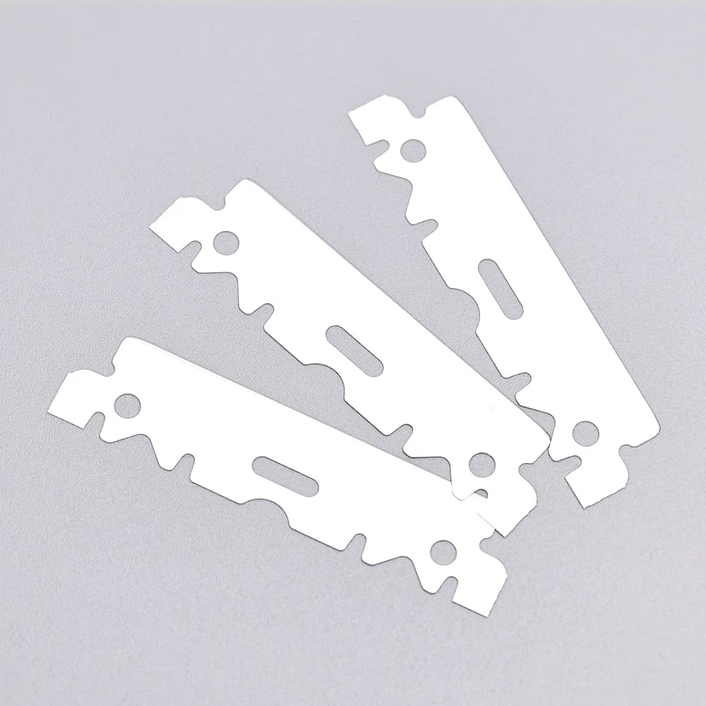 200/100PCS Single-sided Razor Blades Stainless Steel Safety Razor Blades For Shaving Razor Replace Men Shaver Barber Blade Tool - 4