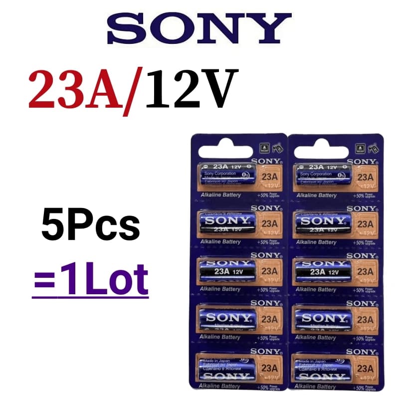 5-50pcs original SONY 27A /23A 12V 23GA A23S/A27 alkaline battery doorbell remote control electric toy - 2