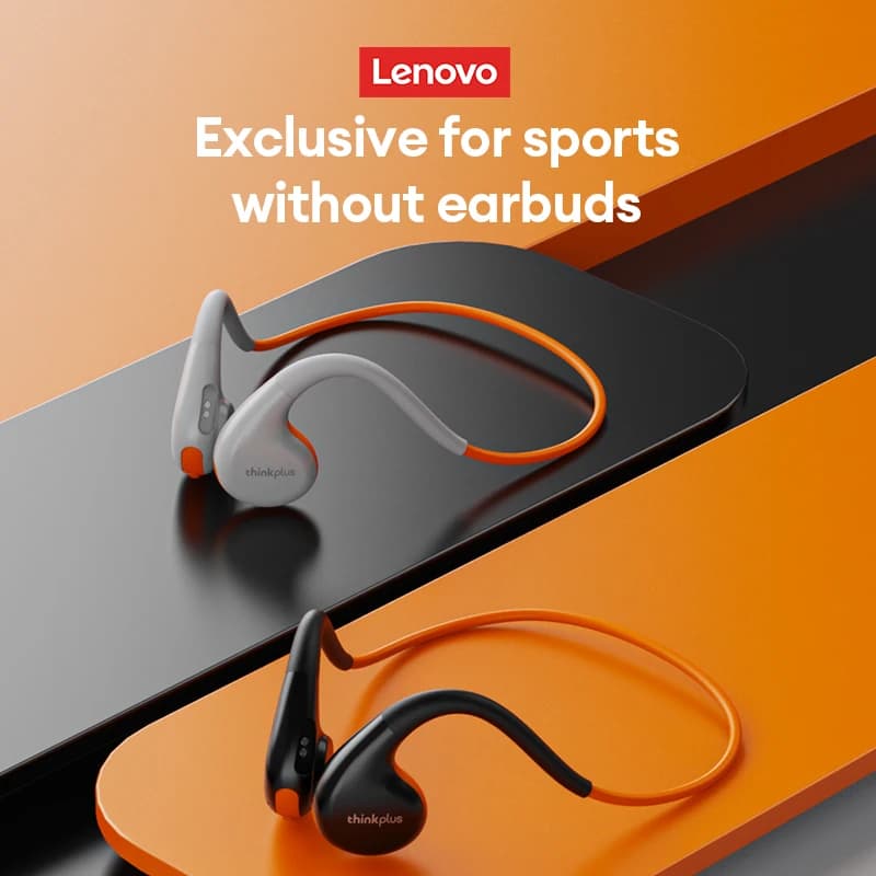 سماعات لينوفو إكس7 بنقل العظام لاسلكية بلوتوث 5.3 سماعات أذن رياضية بجودة صوت هاي فاي سماعات رأس مقاومة للماء IPX5 - 2