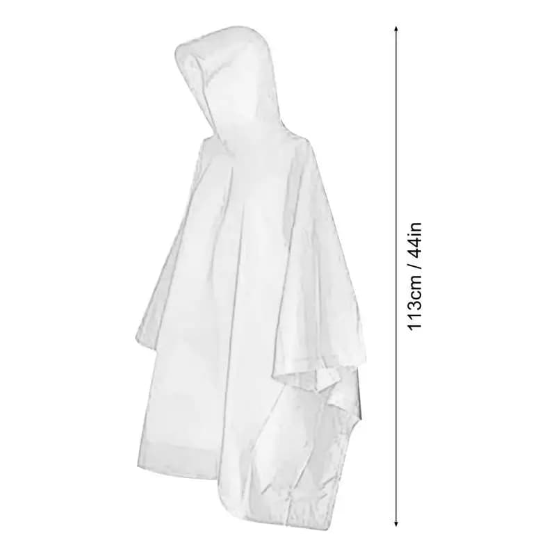 Portable Raincoat Women Men Outdoor Rainwear Waterproof Disposable Camping Hiking Hooded Ponchos Rain Cover Travel Accessories - 6