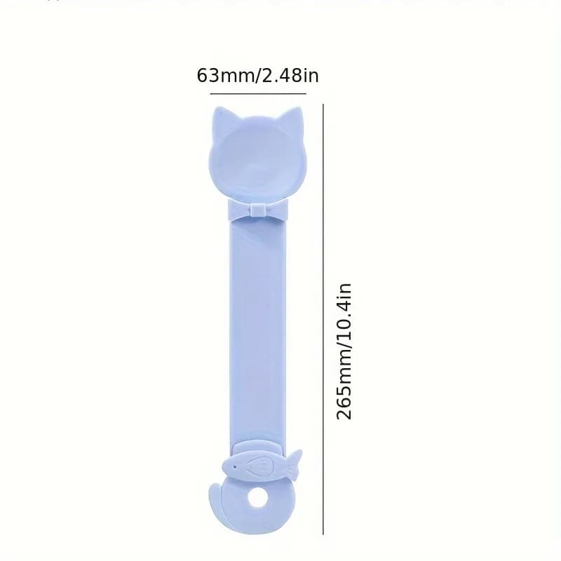 1/3PCS Cat Strip Feeder Spoon Long Handle Lickable Wet Food Feeder for Cats Pet Meat Mud Food Squeeze Dispense Spoon Pet Supplie - 2