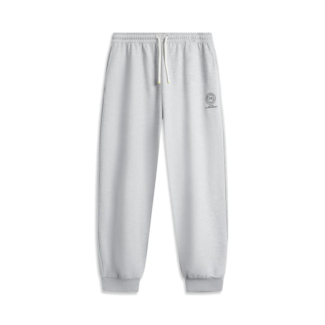 Li-Ning Men's Sports Style Pants SORONA Loose Fit Adjustable Waist Comfortable LiNing Leisure Sweatpants AKLV371 - 4