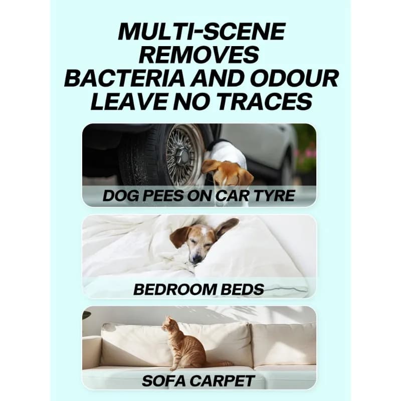 Long Lasting Cat Repellent Spray 120ml Non-Toxic Formula for Furniture Carpets Prevent Urine Marking Indoor Odor Neutralizer - 6