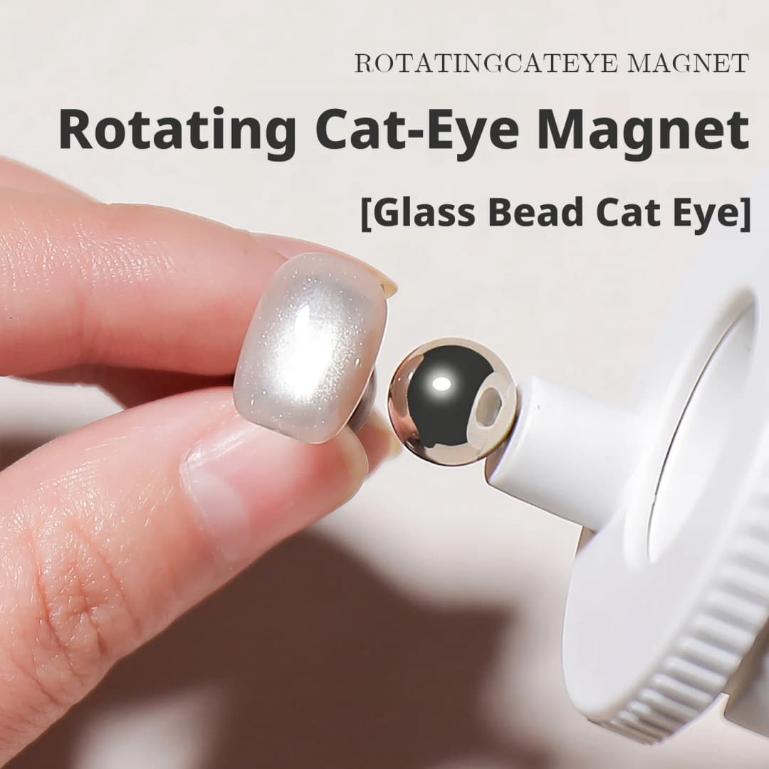 Precision Rotating Nail Gel Magnet Tool Magnetic Wand for Cat Eye Manicure Beginner DIY Art Supplies for Home Or Salon Use - 5