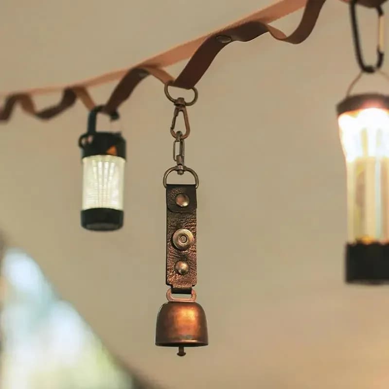 جرس تخييم عالي الصوت لمساعدة المشاة على تجنب إخافة الحياة البرية