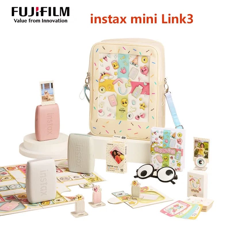 Fujifilm Instax Mini Link 2 Mini Link 3 Printer Instax Photo Camera Printers For Smart PhoneApp Film Machine New Fujifilm Camera - 5